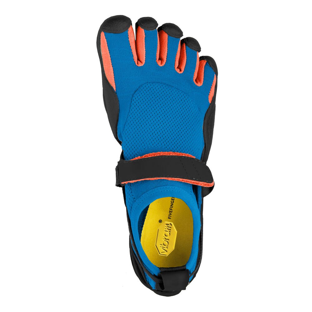 Vibram FiveFingers Heren Kso - Fitness Schoenen Blauw/Oranje - 576419DTE